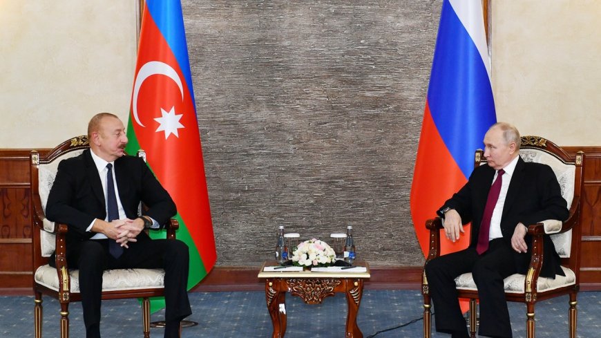 Алиев и Путин встретились в Бишкеке