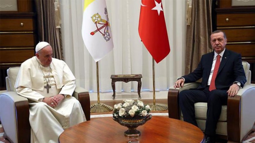 Президент Эрдоган обсудил с Папой Римским Франциском проблему Палестины