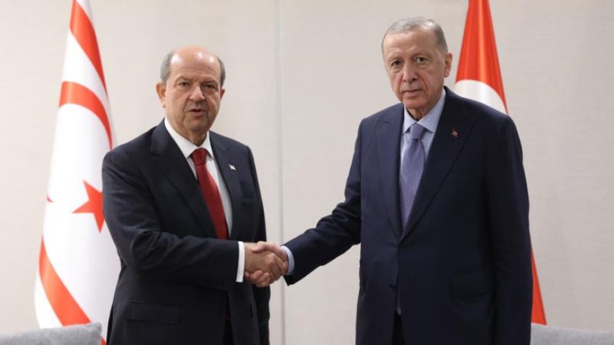 Президент Эрдоган встретился с президентом ТРСК Татаром