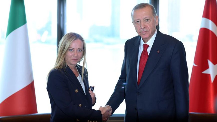 Президент Эрдоган встретился с премьер-министром Италии Джорджией Мелони