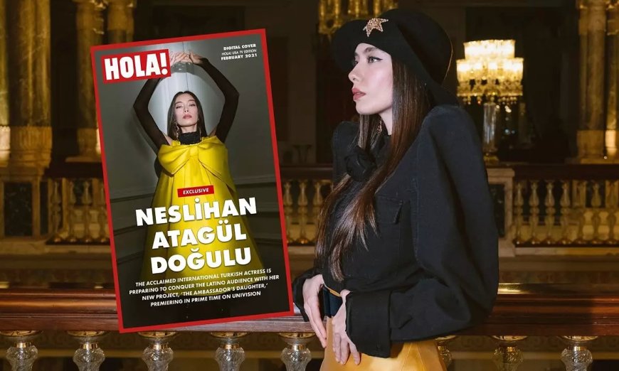 Неслихан Атагюль (Neslihan Atagül) снова оказалась на обложке американского журнала!