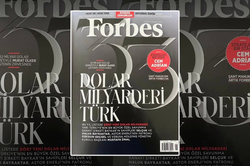 Forbes Turkey выпустит свой первый номер с такой обложкой