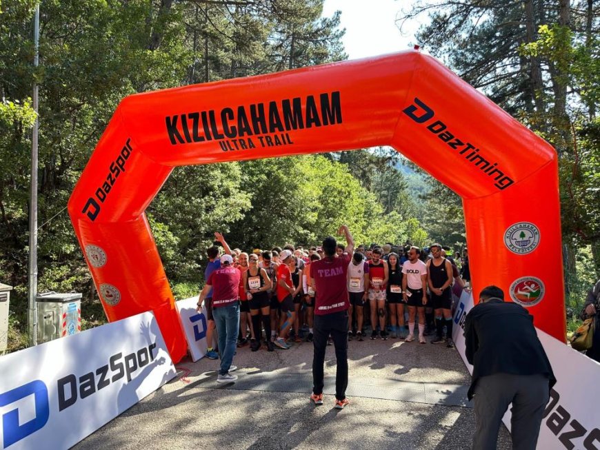 Старт гонки "Kızılcahamam Ultra Trail Race"