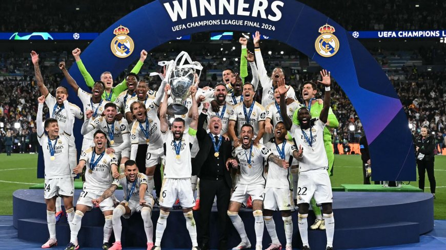 "Реал Мадрид" стал победителем Лиги чемпионов в 15-й раз!