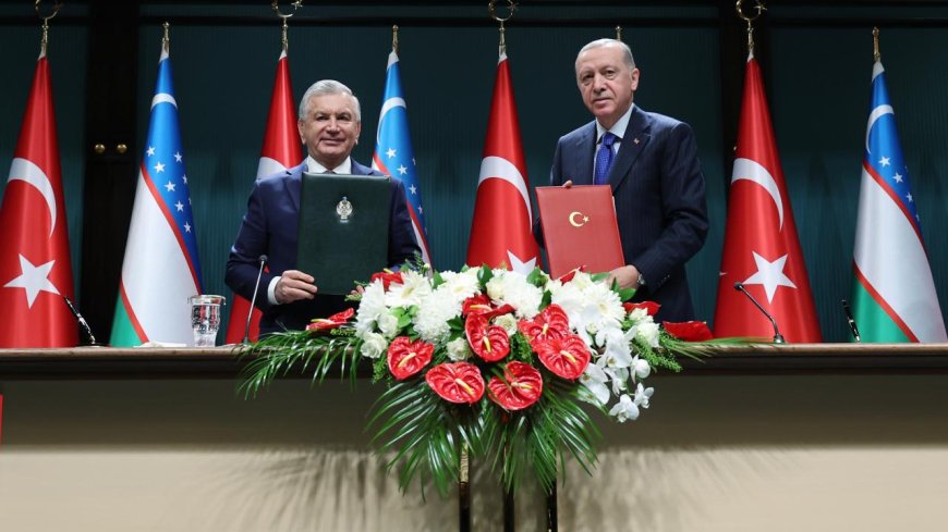 Подписано 18 соглашений между Турцией и Узбекистаном