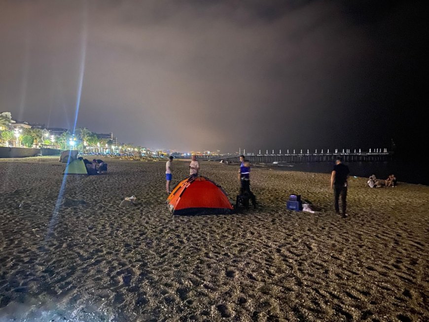 Полиция Аланьи пресекла ночевки на пляжах и скамейках