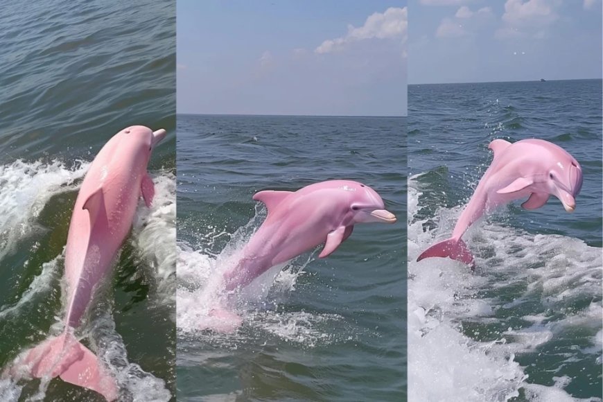 Очарование розового дельфина