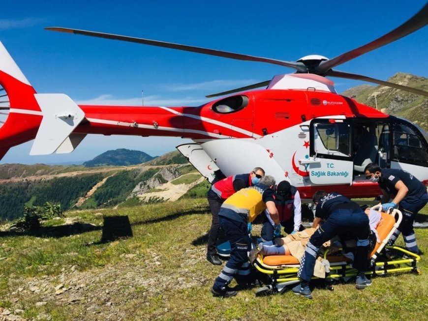 Вертолет скорой помощи спас 37 жизней