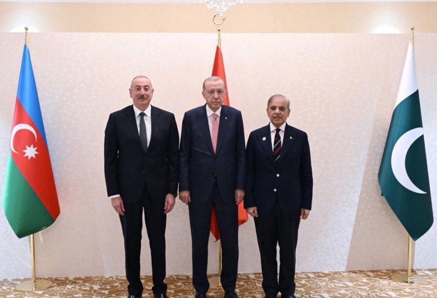 Эрдоган встретился с Президентом Азербайджана и Премьер-министром Пакистана