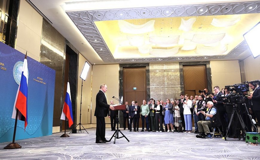 Путин на саммите ШОС: благодарность Эрдогану, отношения с США и перспективы мира на Украине