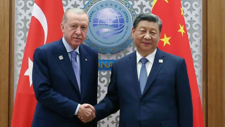 Президент Эрдоган встретился с Председателем Китая